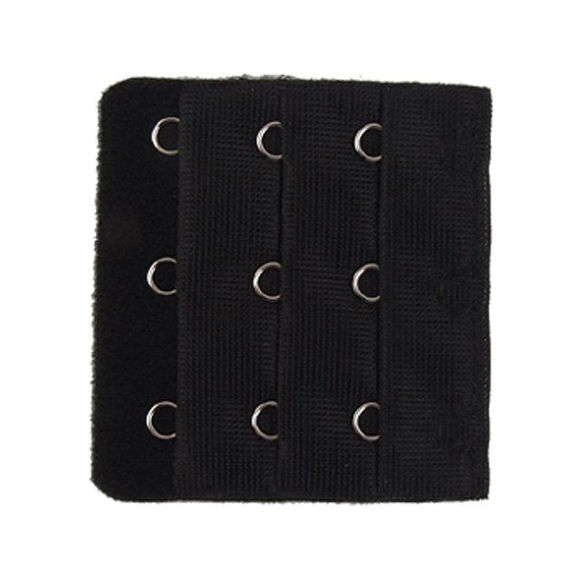 Allegra K 5 Pcs 3 Rows Hooks Adjustable Bra Strap Extenders