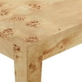 thumbnail image 5 of Pemberley Row Wood Burl Natural Rectangular Dining Table 90" Unassembled, 5 of 8