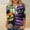 Multicolor3, variant on Women's Halloween Print Shirts Plus Size 3/4 Sleeve Crew Neck Pullover Casual Tops Fashion Fall T-Shirts Comfy Stylish Graphic Lightweight Tees Blouses Halloween Gifts