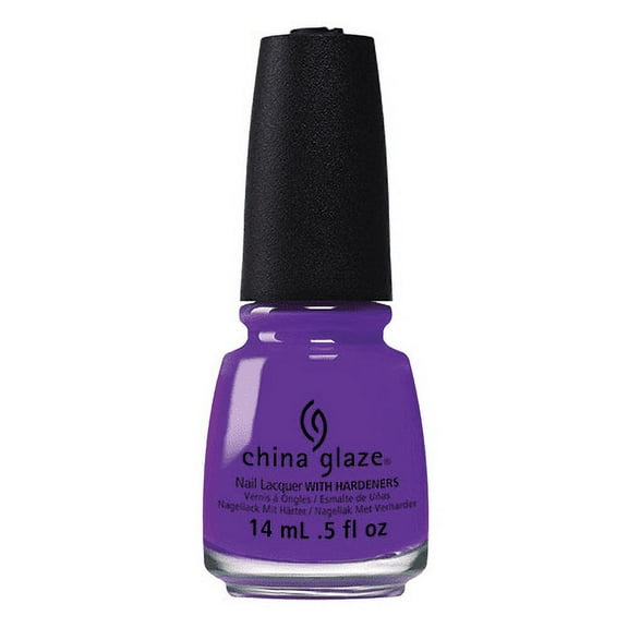China Glaze .5oz Nail Polish Lacquer Electric Nights Collection Purple, PLUR-PLE, 82601