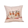 thumbnail image 2 of Skegnu Outdoor Throw Pillow Halloween Pillow Covers Skeleton Skull Throw Pillowcases Linen Pillow Outdoor Cushions on Clearance, 2 of 2