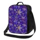 thumbnail image 1 of Disketp blue purple Snowflake Bolsa Térmica Estampada para Almuerzo, Lonchera para Hombres y Mujeres Adultos, 1 of 7