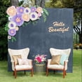 thumbnail image 2 of 12 Pieces Paper Flower Decoration for The Wall Tissue Paper Chrysanth Flowers DIY Crafting for Wedding Backdrop Nursery Wall Decoration (Multicolor 2), 2 of 7