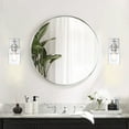 thumbnail image 3 of Modern Bathroom Light Fixtures Brushed Nickel Vanity Lighting over Mirrors 2-Pack, 3 of 8
