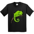 thumbnail image 3 of Inktastic Cute Chameleon Youth T-Shirt, 3 of 5