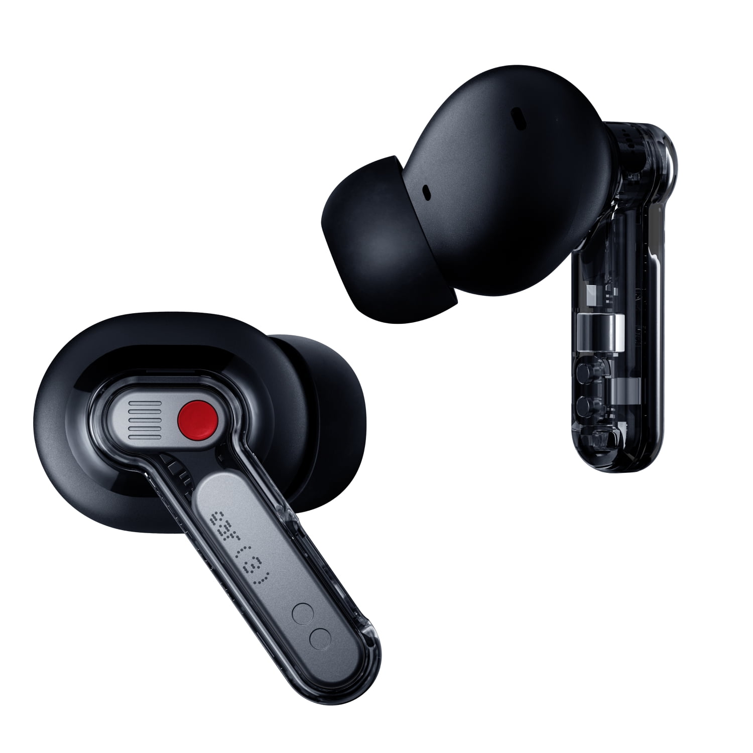 Nothing Ear (3) Wireless Earbuds Super Mic 45dB Hybrid Active Noise Cancelling Bluetooth Headphones Hi-Res 6 Mics, 12mm Dynamic Bass Boost, Dual Connect ANC Sport Ear Buds for iPhone Android, Black