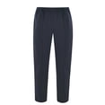 thumbnail image 1 of hajo pantalones de spa para hombres - pantalones de jogging, homewear, stay fresh, mezcla de algodón elástico, uni Azul 2XL (XX-Large), 1 of 3