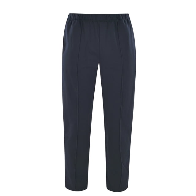hajo pantalones de spa para hombres - pantalones de jogging, homewear, stay fresh, mezcla de algodón elástico, uni Azul 2XL (XX-Large)