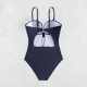 thumbnail image 5 of Trajes de baño para mujer, moda de verano para mujer, color sólido con cojín en el pecho y sin soporte de acero, traje de baño con tirantes sin espalda, trajes de baño para mujer, trajes de baño para, 5 of 9