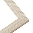 thumbnail image 4 of 12x14 White Rustic Wide Barnwood Picture Frame - UV Acrylic, Foam Board Backing, Hanging Hardware, 4 of 8