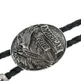 thumbnail image 4 of Chapeau de Cowboy Alliage Bolo Cravate en Cuir Long Collier, 4 of 18