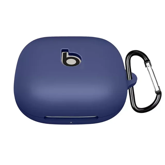 GadgetCom Replacement Case Compatible with Powerbeats Pro 2 , Shockproof Silicone Cover Earbuds Pouch With Carabiner