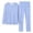 A01-Sky Blue, variant on Kids Girls Pajamas Set 2Pcs Fashion Print Long Sleeve Top And Pants Set Teens Soft Comfortable Sleepwear Pj's School Clothes 13-14 Years