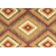 thumbnail image 1 of Ahgly Company Indoor Rectangle Southwestern Brown Country Area Rugs, 2' x 4', 1 of 4