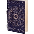 thumbnail image 1 of Zodiac Roulette Greeting Card Holder Organizer Wooden Card Keeper Binder Planning Book Divination Birthday Cards Keeper Photo Album Cover Graduation Wedding Planner Journal Keepsake Gift, 1 of 7