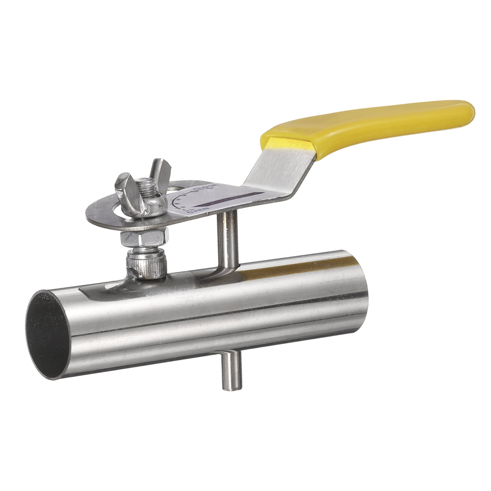 1 Inch Duct Backdraft Damper, Manual Adjustment Airflow Volume Damper for Vents Fans Extractors Range Hoods Heating Systems