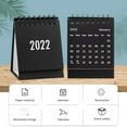 Adreap English Mini Desktop Fresh And Portable Pendulums Calendar Table