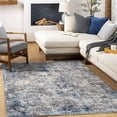 thumbnail image 3 of Surya Andorra ARD-2311 63 x 87" Rectangle Fabric Rug in Aqua/Dark Blue//Gray, 3 of 3
