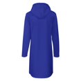 thumbnail image 6 of Hoodie Dress for Women Trendy Pullover Long Fleece Oversized Sweatshirt Dresses for Women with Pockets, 6 of 8