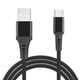thumbnail image 1 of Cable de alimentación del cable de datos de carga rápida del controlador de 30 cm para PS5 / XSX / Switch (negro), 1 of 5
