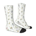 thumbnail image 4 of Yiaed Dancing Dogs Print Great elasticity Crew Socks Sports socks for Men and Women, 4 of 5