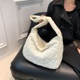 thumbnail image 3 of Down Hobo Bag Mujer Ligero Versátil Gran Capacidad Casual Citas Diarias, 3 of 9