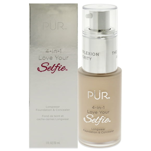 4-in-1 Love Your Selfie Longwear Foundation and Concealer - LN2 by Pur Minerals for Women - 1 oz Makeup