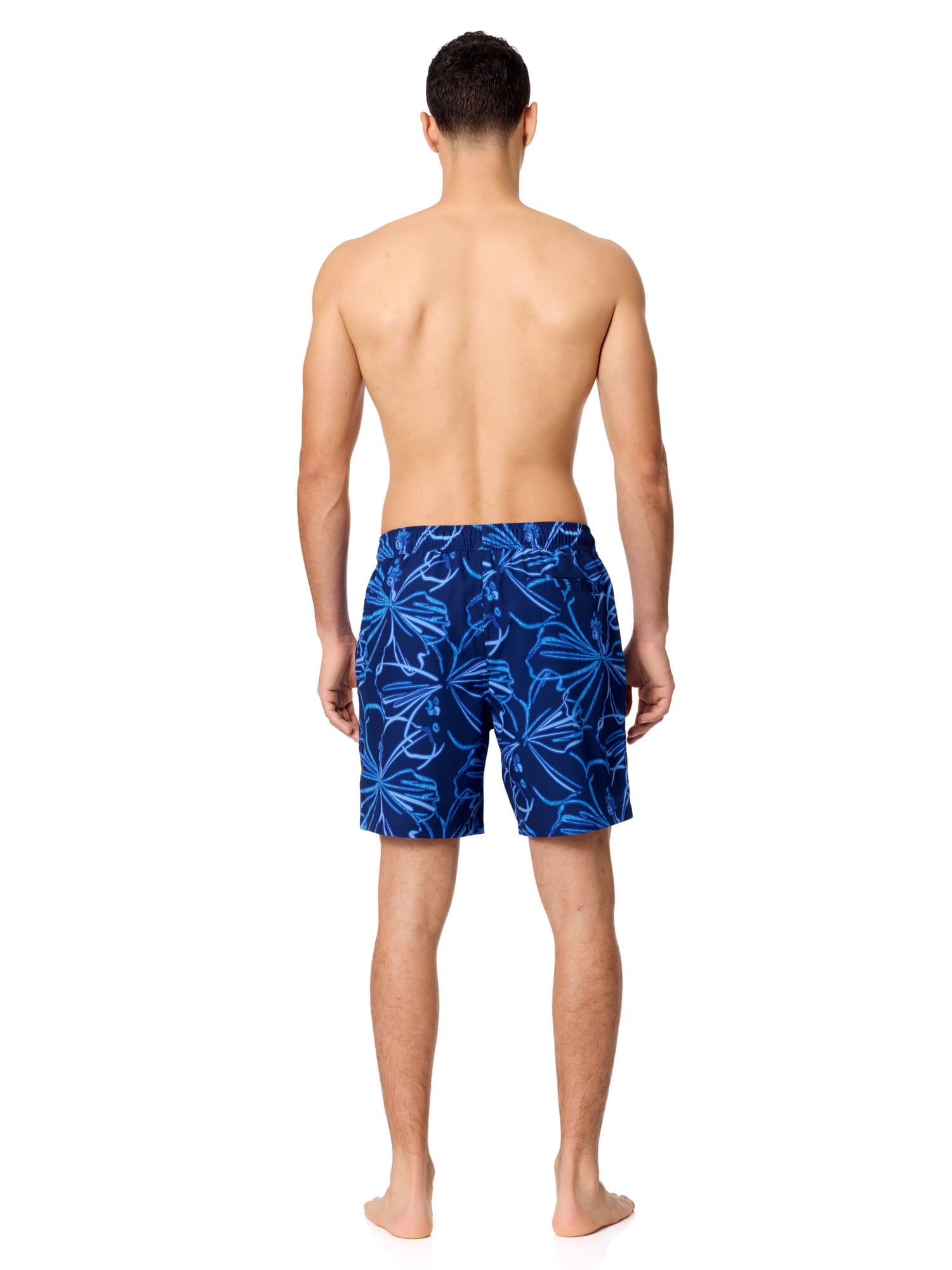 Rugged Shark Mens & Big Mens Swim Trunks, 7" Inseam, Sizes S-3XL
