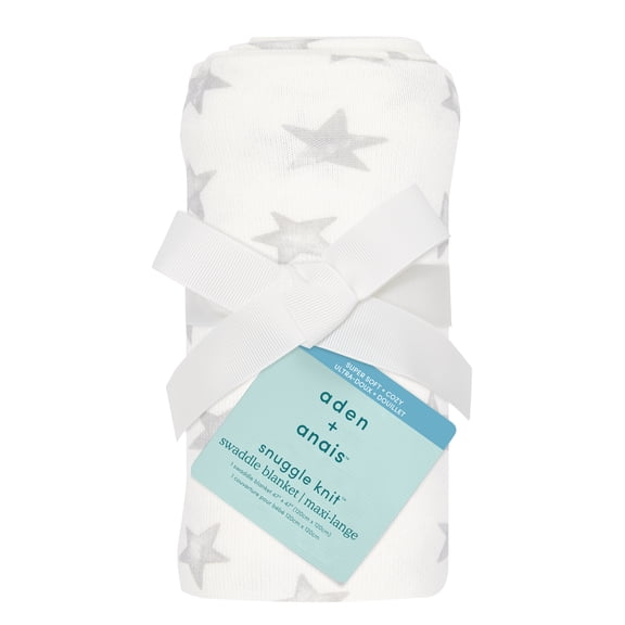 aden   anais, snuggle knit swaddle blanket, star