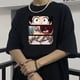thumbnail image 1 of My Hero Academia Bakugou Shoto Todoroki Camiseta Mujer grunge streetwear Pareja Ropa Verano top Blanco, 1 of 4