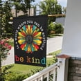 thumbnail image 2 of Hope Love Equality Inclusion Kindness Garden Flag 12 X 18 In Peace Outdoor Floral Mini Yard Flag House Flags Double-Sided Farmhouse Sign For Home Garden Decoration, 2 of 4