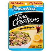 StarKist Tuna Creations, Lemon Pepper, 2.6 oz Pouch
