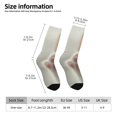 thumbnail image 2 of KLL Raindrop Kitten Paw Print Cool Socks Men's Women's Crew Socks Funny Crazy Novelty Stockings, 2 of 6