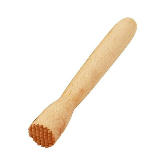 OOKWE Beechwood Drink Muddler Wooden Masher Crusher Cocktail Damper Bar Tool Ice Hammer Bartender Barware