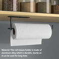 thumbnail image 2 of tredstone Rouleau Tissus Supports Télescopique Papier Toilette Étagère de Stockage Matériel, 2 of 6