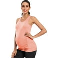 thumbnail image 3 of Uniexcosm Women's Maternity Tank for Pregnancy Workout Yoga Sleeveless Tops, 3 of 5