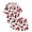 A, variant on HNMKIU Girls Sleepwear & Robes Kids Casual Christmas Printed Button Down Short Sleeve Pajama Set for Comfortable Sleep and Holiday