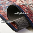 thumbnail image 5 of SAFAVIEH Tucson Nicole Oriental Machine Washable Runner Rug, Rust/Blue, 2'6" x 16', 5 of 8