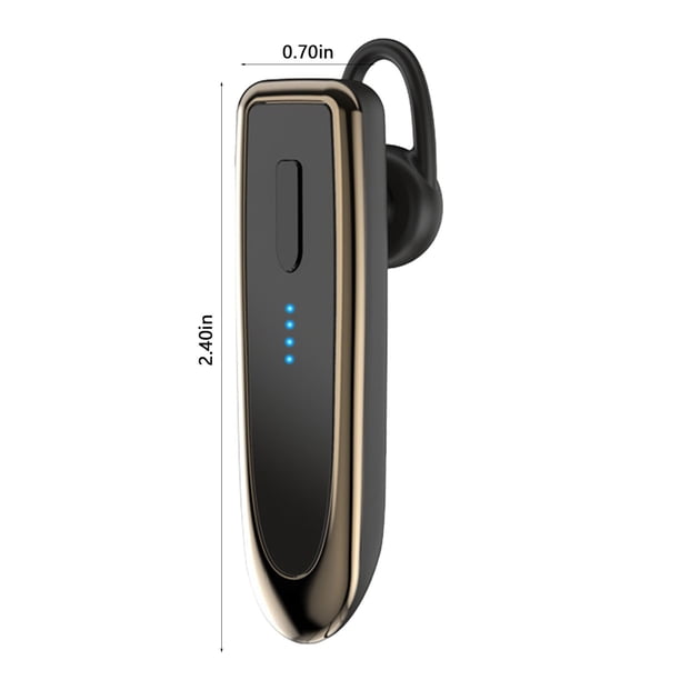 Auriculares Inalámbricos Bluetooth K23 Business Headset, Ipx5 Impermeable con Reducción Del Ruido de la Vida Útil de la Batería de 48 Horas para Ejecutar Llamadas de Fitness