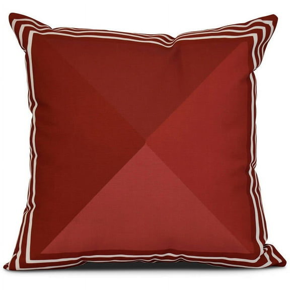 Simply Daisy, Nautical Angles, Geometric Print Outdoor Pillow