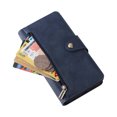 thumbnail image 5 of Case for Google Pixel 4 Magnetic Leather Zipper Wallet Cover Card Holder, 5 of 5