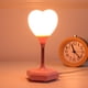 thumbnail image 2 of EeaseMX Globos de amor con forma de corazón, luz LED nocturna para dormitorio, luces inalámbricas de bajo consumo (corazón rosa), 2 of 7