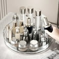 thumbnail image 6 of ROLKFUK Organizing Racks 360° Rotating Kitchen Turntable Organizer 11.4" - Food Safe Transparent for Fridge, Cabinet, Spices, Cosmetics, 6 of 6