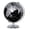 Black, variant on Exerz Antique Globe Dia 5.5-inch - Mini Globe Modern Map - Vintage Bronze Color