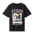 thumbnail image 2 of Camiseta básica para mujer, camiseta clásica de recuerdo con cuello redondo para vacaciones, caminar, acampar, regalo para mujer L, 2 of 8