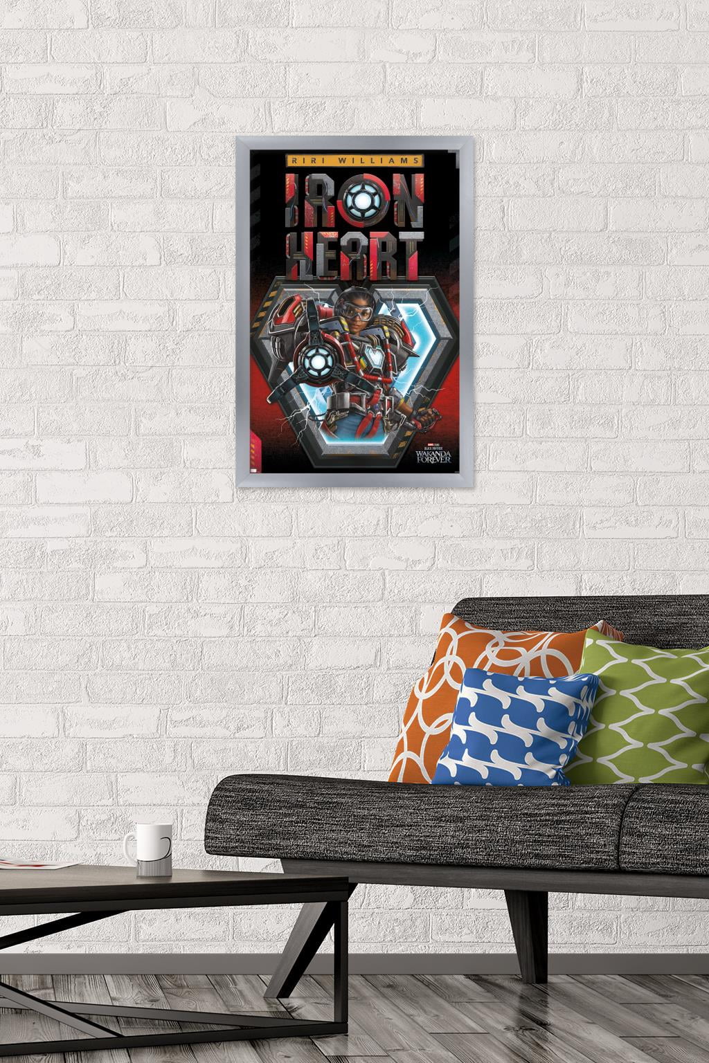 Marvel Black Panther: Wakanda Forever - Ironheart Wall Poster, 14.725" x 22.375" Framed