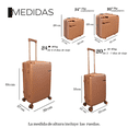 thumbnail image 2 of Set 4 Maletas De Viaje Jony Grande 20 kg Y 10 kg Con Candado Tsa Ruedas Giratorias, 2 of 5