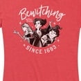 thumbnail image 3 of Hocus Pocus - Bewitching Since 1693  - Women's Short Sleeve Graphic T-Shirt, 3 of 5