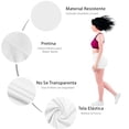 thumbnail image 5 of Short Licra Mujer, Blanco, Corto, Unitalla, Deportivo, Dama, Atlético, Boxer, Entrenamiento, Pantalones Cortos, Biker, 5 of 5