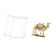 thumbnail image 5 of Mesita de noche de acrílico,Mesa auxiliar de acrílico transparente Mesa auxiliar transparente en capas,Mesa pequeña de acrílico,mesita de noche pequeña,compacta,Figura de escritorio,Figura, 5 of 8